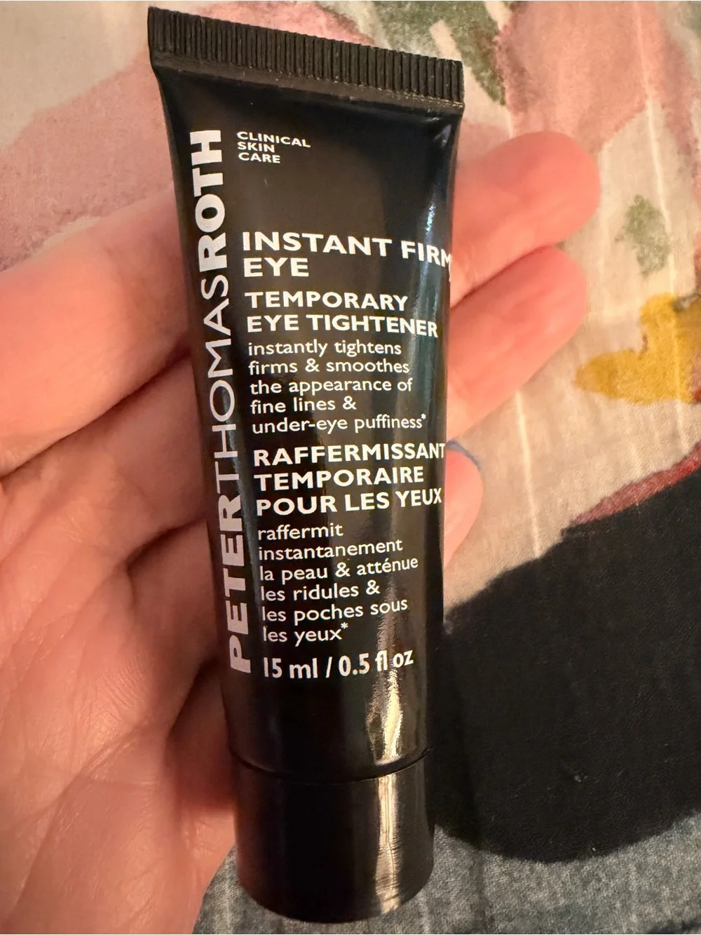 PETER THOMAS ROTH Peter Instant FIRMx Eye Temporary Eye Tightener NEW Mini .5 Oz